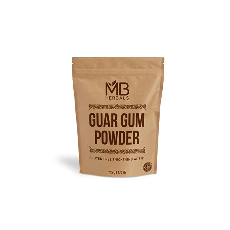MB Herbals Guar Gum Powder 8 oz (0.5 LB /