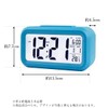 Alarm Clock, Table Clock, Stylish, Digital, Light, Easy to Read