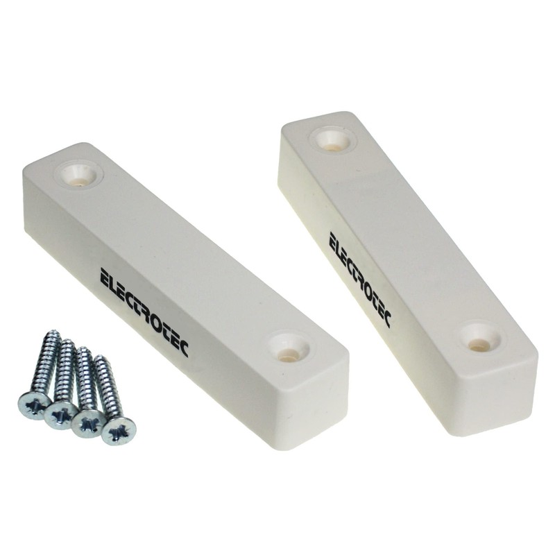 2 x Electrotec CO03 burglar alarm door contact sensors, professional