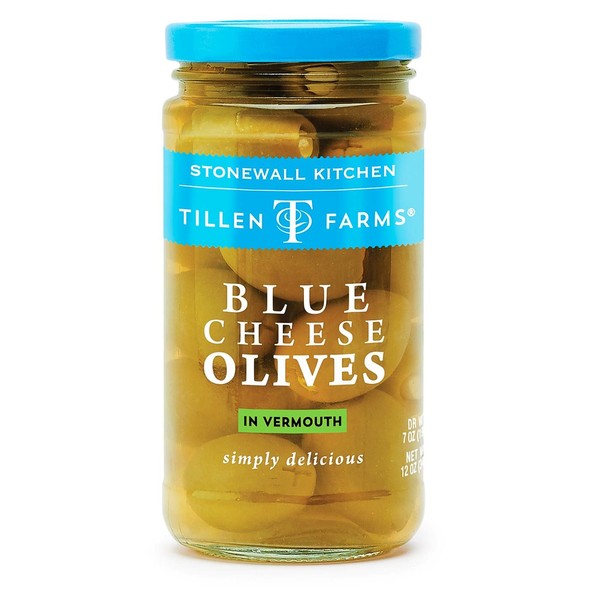 Tillen Farms Blue Cheese Olives, 12 ounces