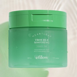 Epilow 어성초 히알루시카 트러블 진정 초밀착 토너 패드 100매 Himalaya Mugwort Hyalushika Trouble Soothing Ultra-Fit Toner Pads 100 Sheets
