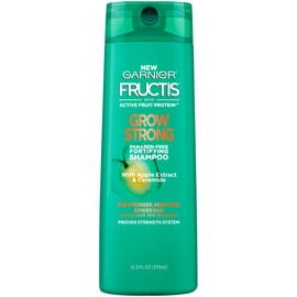 Garnier Hair Care Fructis Grow Strong Shampoo, 12.5 Fluid Ounce
