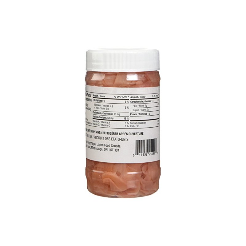 Wel-Pac JFC5499 Sushi Ginger, 3.9-Kilogram (Pack Of 12)