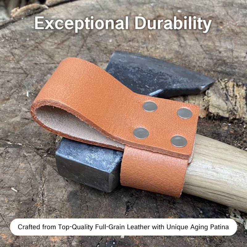 YAFIYGI Hammer Holster with Belt Loop Leather Premium Hammer Holder