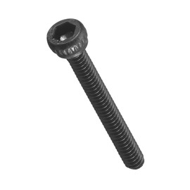METALLIXITY Socket Head Cap Screws(M1.4-0.3x12mm)50Pcs, Carbon Steel Allen Socket Drive DIN912/ISO4762 Metric Oxide - Machine Grade 12.9 Internal Hex Screw UNC Coarse, Black
