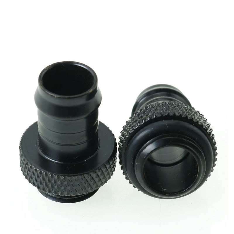 WELWIK Tube Connector 2PCS G1/4 Inch to 3/8 Inch Barb