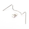 100pcs Greenhouse Glazing Clips Stainless Steel Z Fixing Clips W