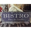 MAISONICA 40cm Long Blue Shabby Vintage Chic French Bistro Restaurant