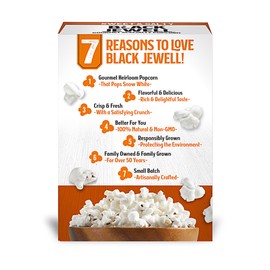 Black Jewell Sweet & Salty Microwave Popcorn, 10.5 Ounces (Pack of 6)