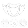LIFKOME Wire Lamp Shade Frame, DIY Lamp Shade Ring Wire