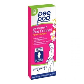 10-Pack Female Disposable Urination Funnel, Camping Accessories, Travelling