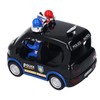 Policeman Car Toy Strong Alloy Detailed Texture Lights Sound Effect
