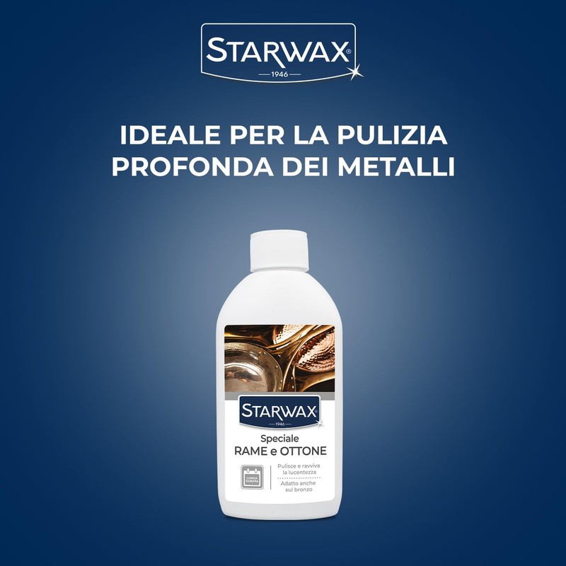 STARWAX Speciale rame, bronzo e ottone, 250ml