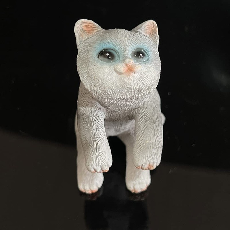 JARPSIRY 3 Pcs Resin Hanging Cat Figurines Planter Pot Hanger