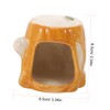 VILLFUL Hamster Hideout Ceramic Nest Summer Cool House for Small
