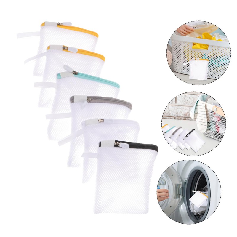Pack of 6 Laundry Nets, Washing Machine Laundry Bags, Laundry