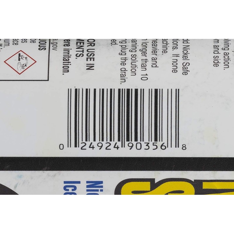 ComStar 90-356 Nickel Safe Ice Machine Cleaner, 16 oz. Bottle,White