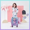Homskiii Cute Cat Kid's Luggage Set 2 Piece Suitcase Set