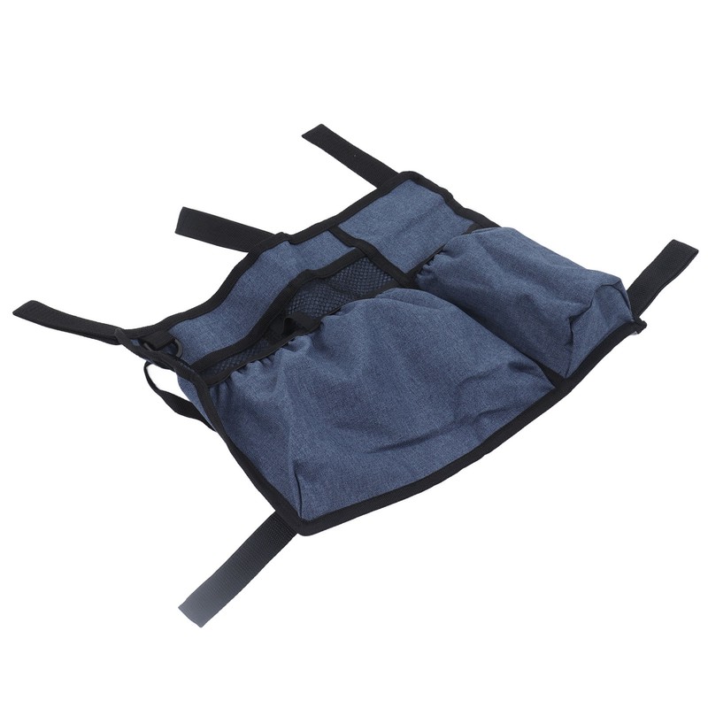 Multi Pocket Oxford Cloth Walker Storage Bag Wheelchair Side Hanging