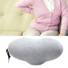Lumbar Support Pillow Cotton Memory Foam Ergonomic Curve Fit Spinal