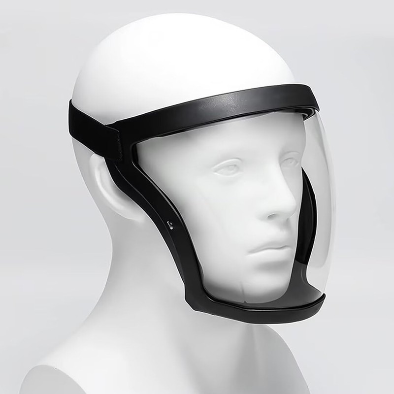 Super Protective Anti-fog Face Shield Reusable Face Mask PC Full