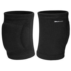 RIP-IT | Perfect Fit Volleyball Knee Pads | Black Small | Lightweight Women’s Sport Equipment