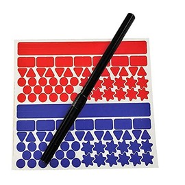 Q-Connect Planner Stickers Kit (50 labels per A6 sheet),Black/Blue/Orange/Yellow,2 x 1 millimetres