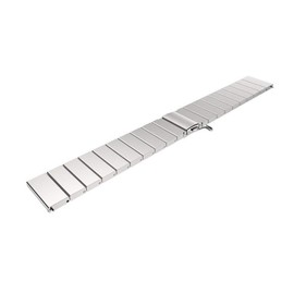 Sulla 20 mm L304 Stainless Steel Replacement Strap with Butterfly Clasp Quick Release, silver, Bracelet