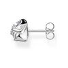 THOMAS SABO Single Penguin Stud Earrings with White Stone, Sterling