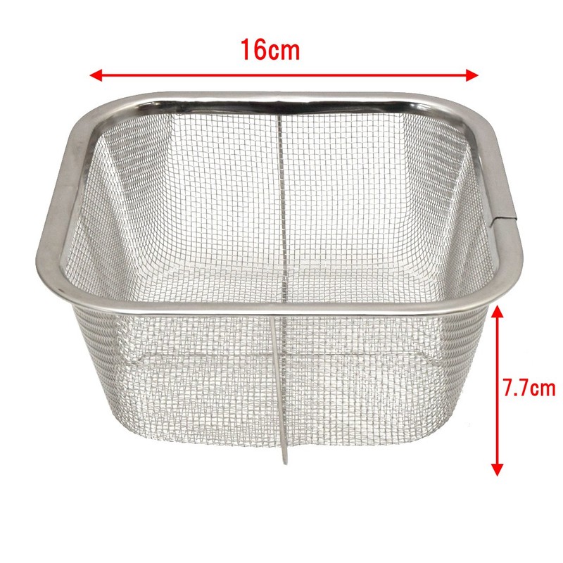 minekkusumetaru Mini Colander Square-Shaped (depth)