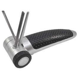 DMT Diamond-VEE Diamond Folding Sharpener, Fine, Silver/Black, 157 x 57 x 31 mm