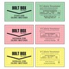 (300 total, 50 each) Bolt Box Sugar & Sugar Substitute