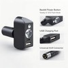 Electric Wheelchair USB Charger with Bright LED Light, 3-Pin XLR