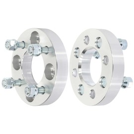 GDSMOTU 2Pcs 4x100 Wheel Spacers 1 inch 67.1mm Wheel Adapters for Miata 1990-1997 1999-2005 for Mirage 1991-2002 2014-2019 12x1.5 Sliver Aluminum Car Spacers