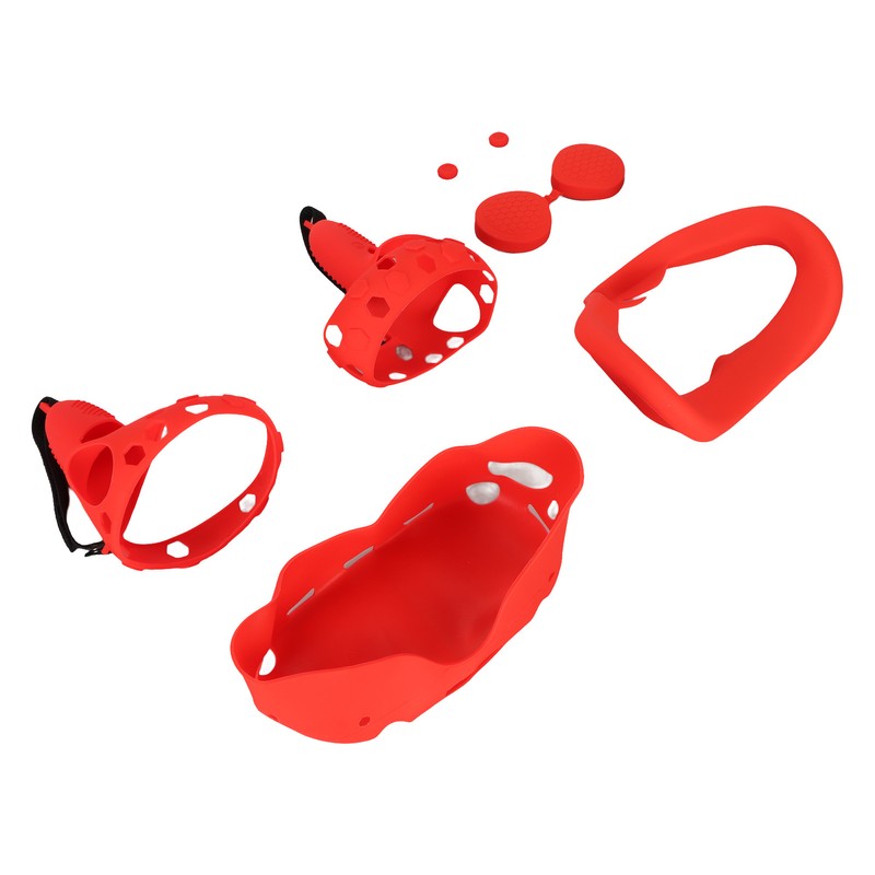 5 in 1 Silicone Cover Set for Quest 2 Includes