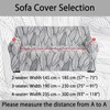 Ausing Sofa Cover with Leaf Pattern for Living Room Fashion