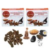 Frankincense Myrrh Backflow Incense Cones - Total 20 Incense Cones