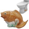 Toilettenbolzenkappen,Fisch-Toilettenschüsselkappen - Niedliche Toilettenschrauben Badezimmer-,Niedliche dekorative Abdeckungen für die Badezimmerdekoration,