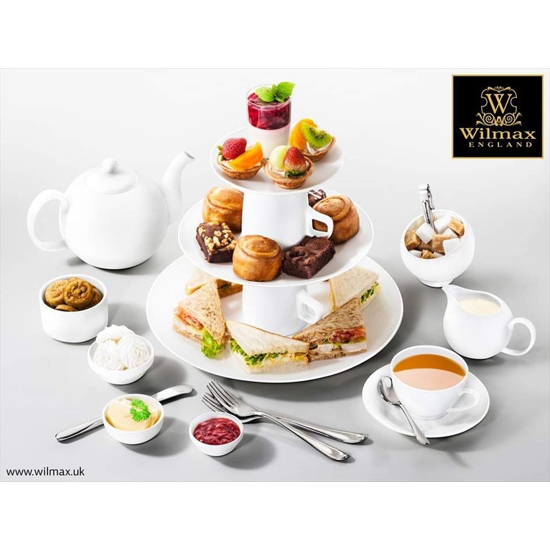 Wilmax Stainless Steel Dessert Fork, 6.3 inches (16