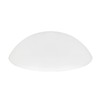 Aspen Creative 23084-01A, Flush/Semi-Flush Mount Frosted Glass Shade, 1/2" Center