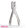 Officemate 1- Hole Punch, 5 Sheet Capacity, Silver (90091)