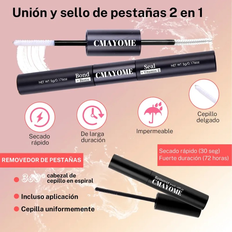 Kit De Extensión Lash Diy Lash Clusters 8-16mm 600 Pcs