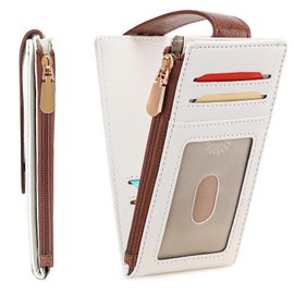 FALAN MULE Leather Wallets for Women RFID Blocking Slim Bofild Credit Card Holder