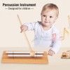 2-Tone Percussion Instrument with Mallet Musical Education Toy for Children