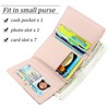 Favydov Cute Copmact Small Wallet for Women Girls Trifold Card