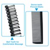 Hitefu 12 Pcs Travel Foldable Brush, Anti-Static Hair Comb Double