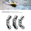 3Pcs 5mm to 5mm Inner Dia Rotatable Universal Steering Shaft