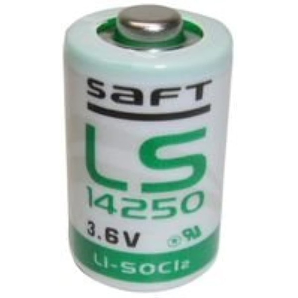 Saft LS-14250 1/2 AA 3.6V Lithium Primary Battery for Mac computers (non Rechargeable)