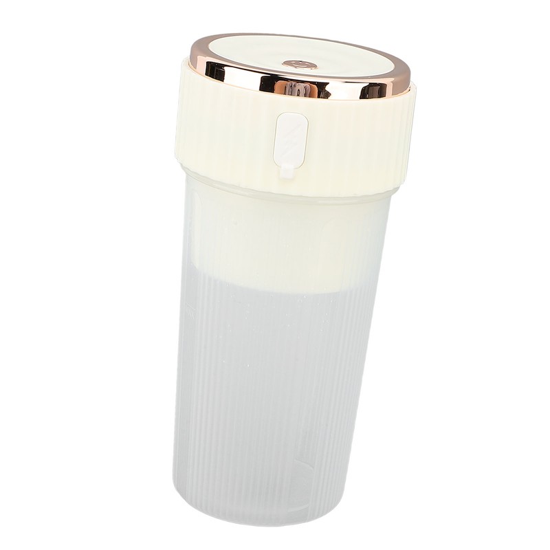 Blender Cup Beige 300ml 1500mAh USB Rechargeable Cordless 22000rpm Smoothie