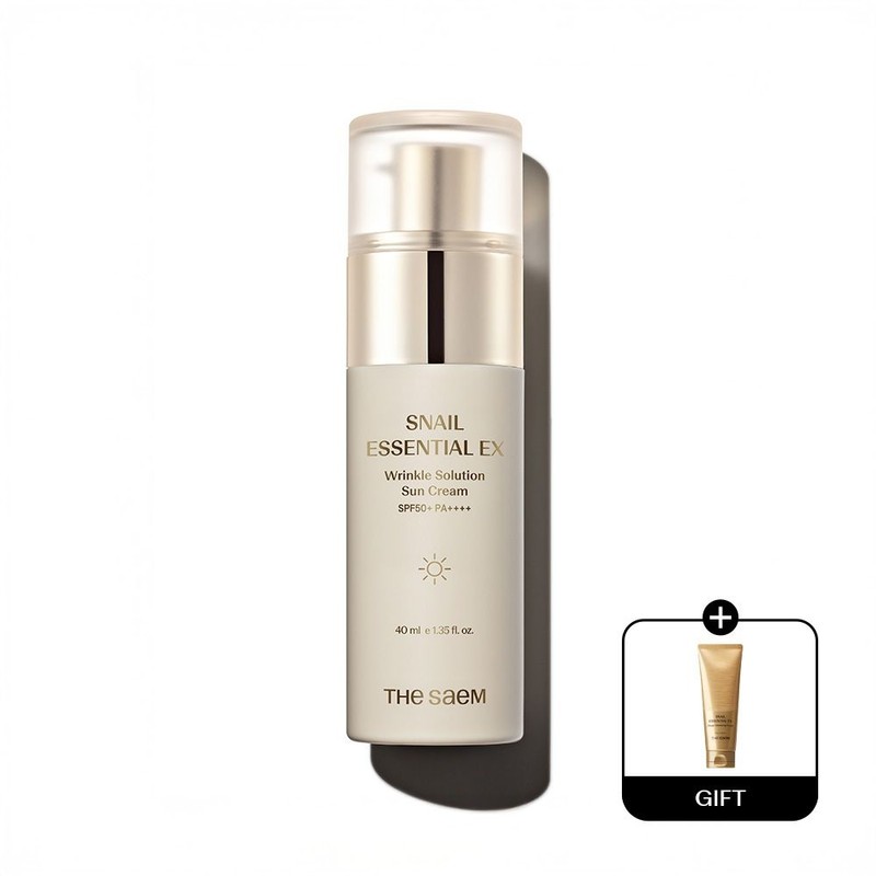 The Saem Snail Essential EX Wrinkle Solution Sun Cream /